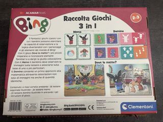 Bing Raccolta Giochi 3 in 1 Clementoni