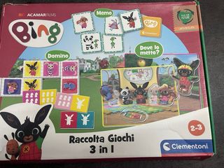 Bing Raccolta Giochi 3 in 1 Clementoni