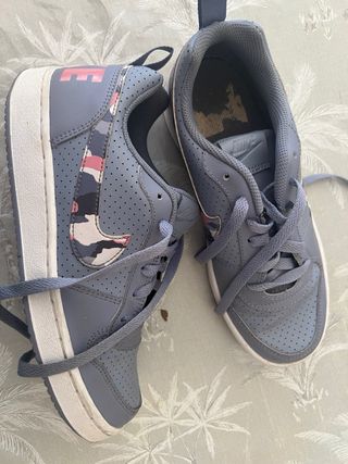 Scarpe Nike donna blu e bianche