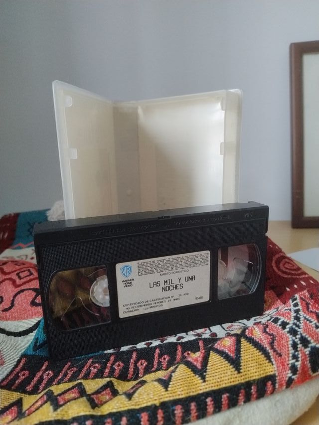 VHS y DVD Las mil y una noches Pasolini