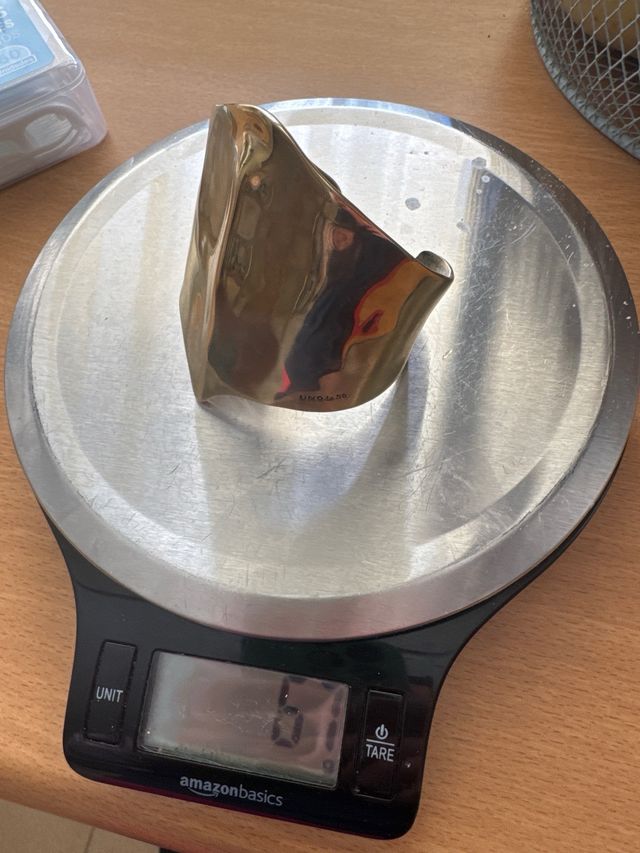 Brazalete oro 18k mujer Uno de 50