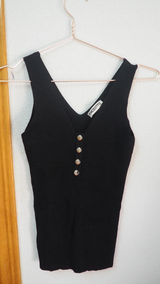 Jersey Tirantes Negro Vinceotto Talla S