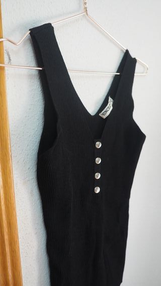 Jersey Tirantes Negro Vinceotto Talla S