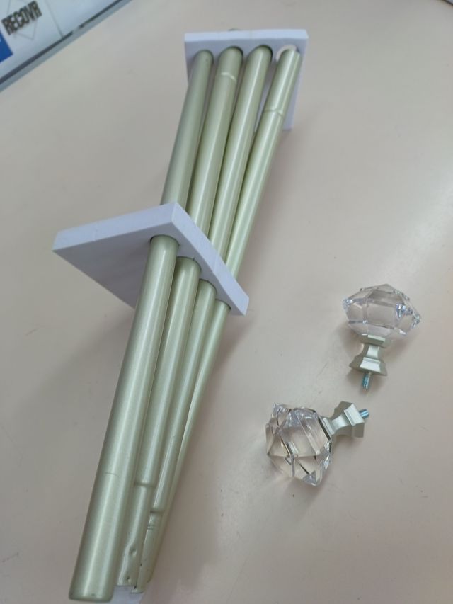 ✔ Barre per tende 80-148 cm oro champagne Hotozon