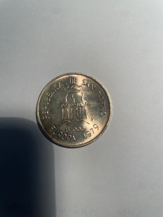 San Marino 1000 Lire 1979 Europa Ag