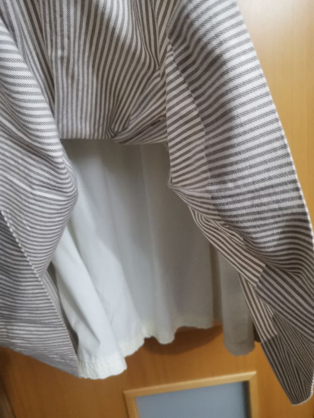 Vestido niña rayas smock