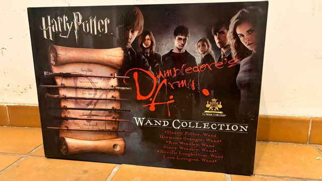 Colección y Varitas Harry Potter Dumbledore's Army