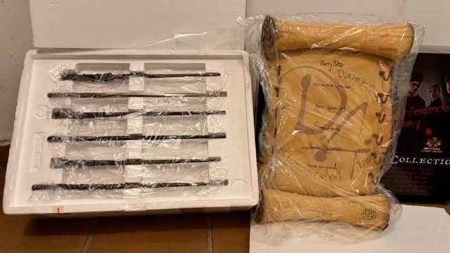 Colección y Varitas Harry Potter Dumbledore's Army