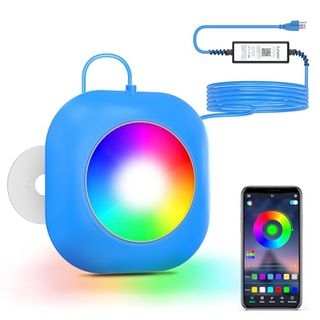 369 - Luci sommergibili per piscina blu