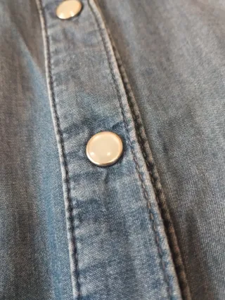 Camisa vaquera talla grande 54