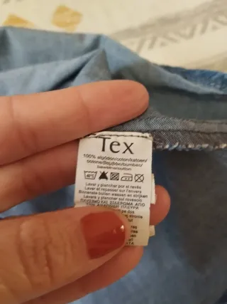 Camisa vaquera talla grande 54