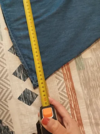 Camisa vaquera talla grande 54