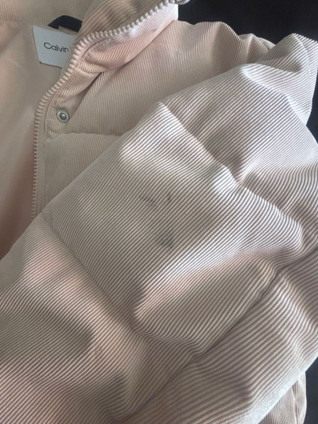 Giubbotto Calvin Klein Jeans Beige Corto