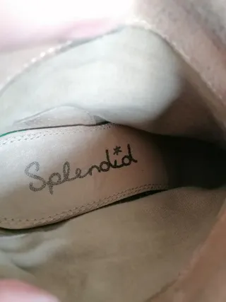 Botines ante beige T36