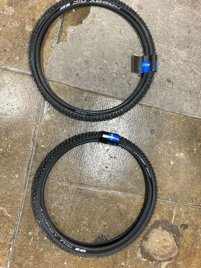 2 Cubiertas Schwalbe Nobby Nic Aro Rígido 26x2.25