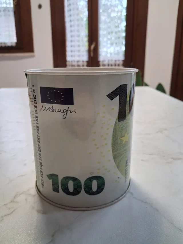 Salvadanaio Latta 100 Euro