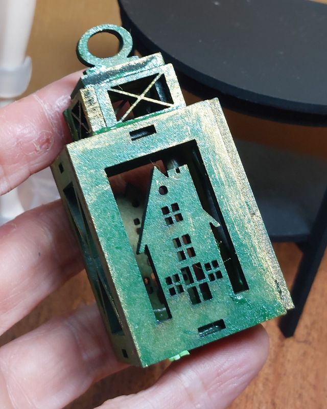 Farol Navidad 1:6 Artesanal