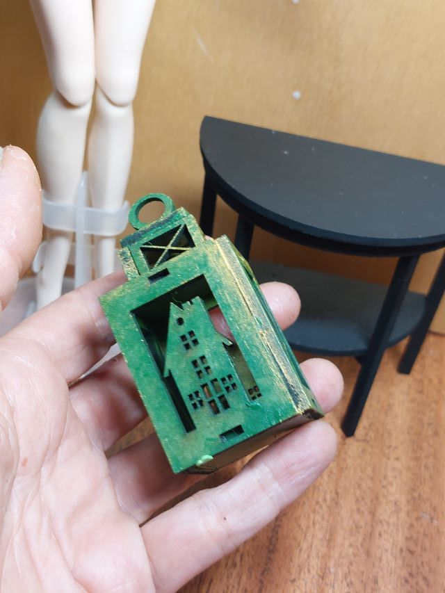 Farol Navidad 1:6 Artesanal