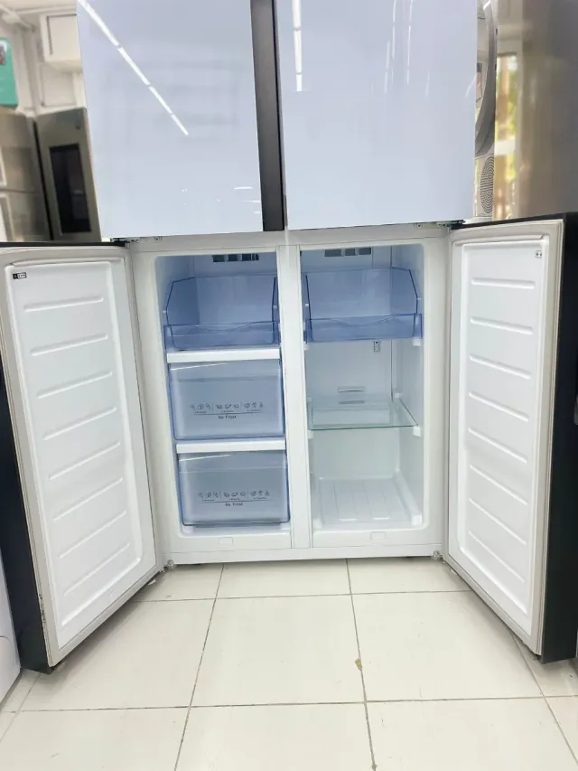 Nevera Hisense Americana Blanca