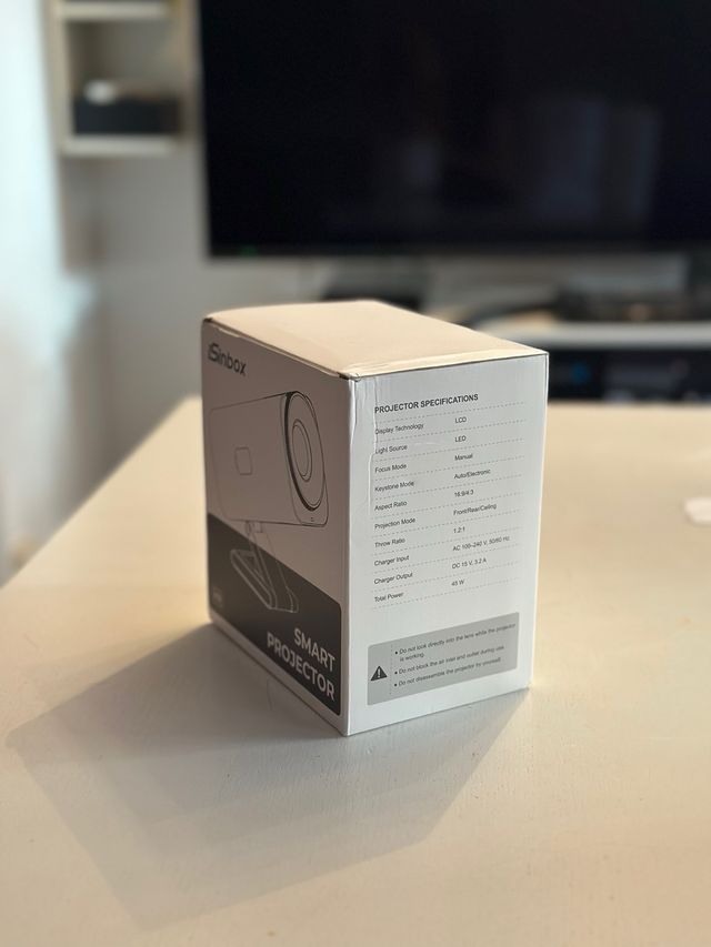 Proyector Portátil iSinbox Nuevo  Netflix...