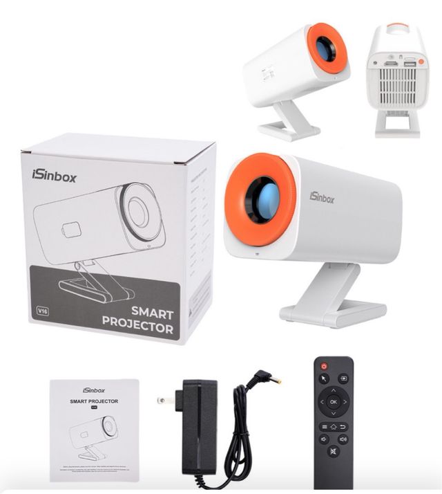 Proyector Portátil iSinbox Nuevo  Netflix...