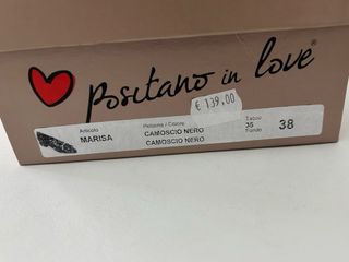 Ballerine décolleté punta tacco largo # 38 pelle