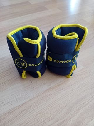 Tobilleras de peso 1kg (par)