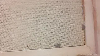 Cornice vintage in legno con sfumature.1960