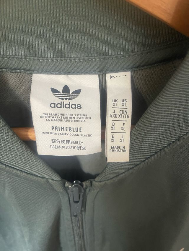 Chaqueta Adidas Verde Talla XL