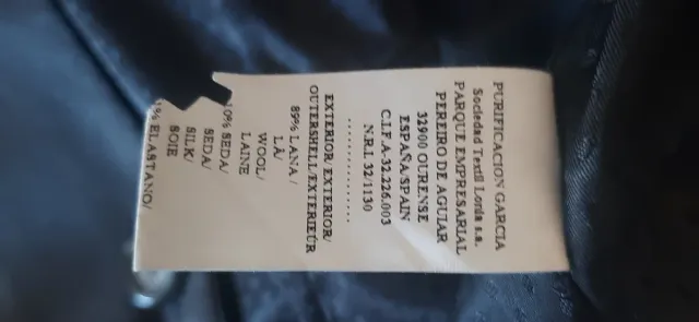 Americana Purificación Garcia Gris lana y seda