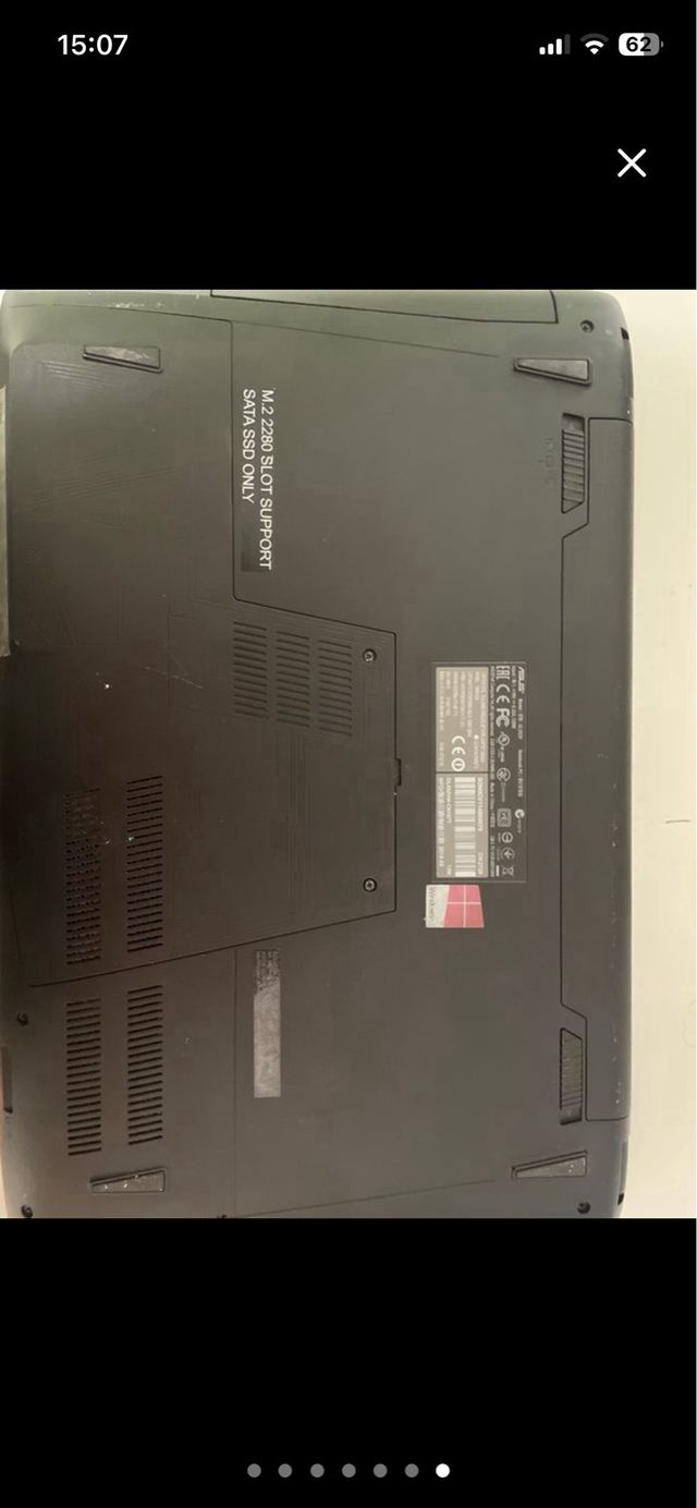 Portátil ASUS ROG poco uso