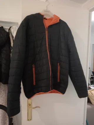 Abrigo ISSA LINE Talla L Naranja