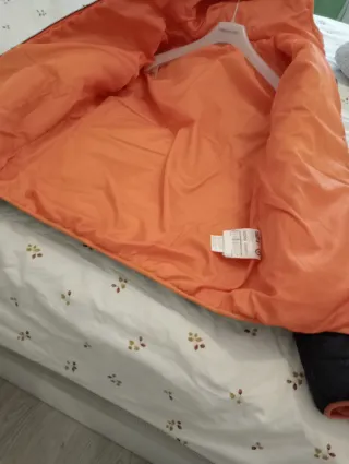 Abrigo ISSA LINE Talla L Naranja