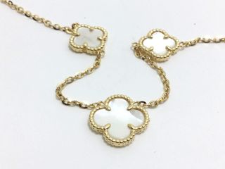 E569262-5 Cadena Oro 18K Con Nacar 20Cm