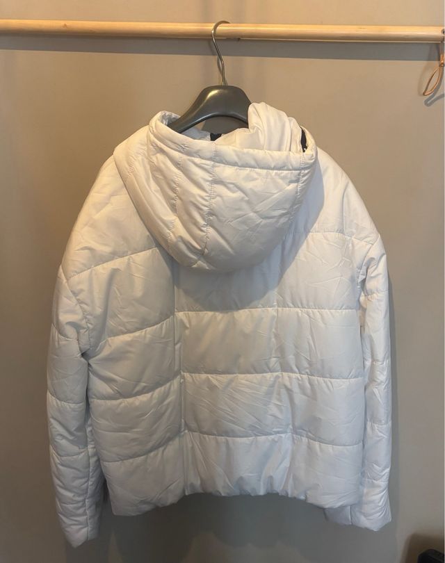 Piumino Nike Bianco con Cappuccio