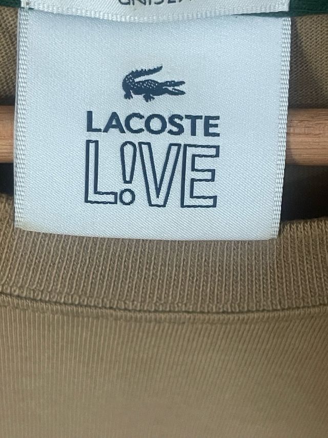 Camiseta Lacoste Live Marrón