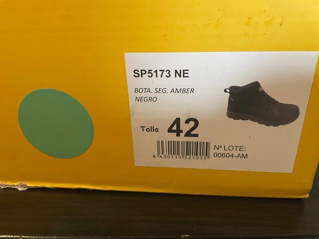 Botas de seguridad negras