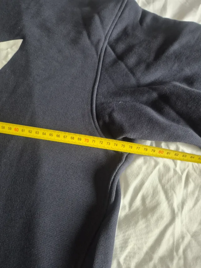 Sudadera Adidas Oversize Azul Talla XXXL