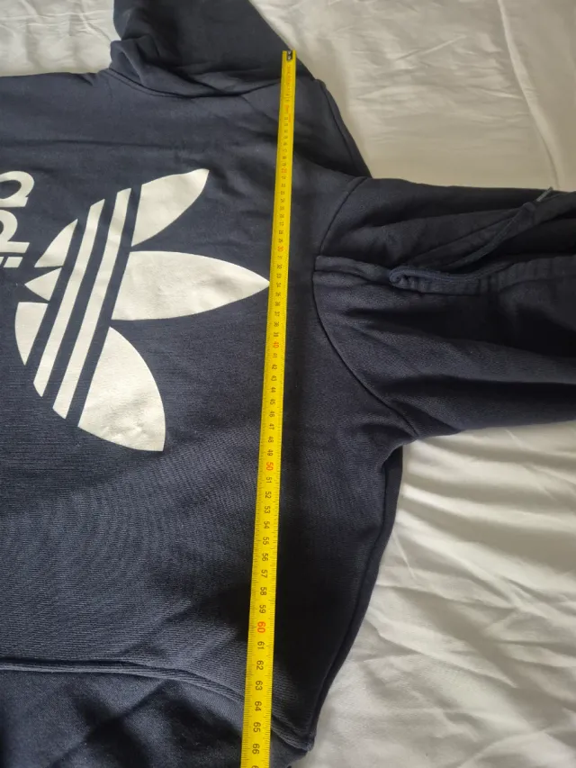 Sudadera Adidas Oversize Azul Talla XXXL
