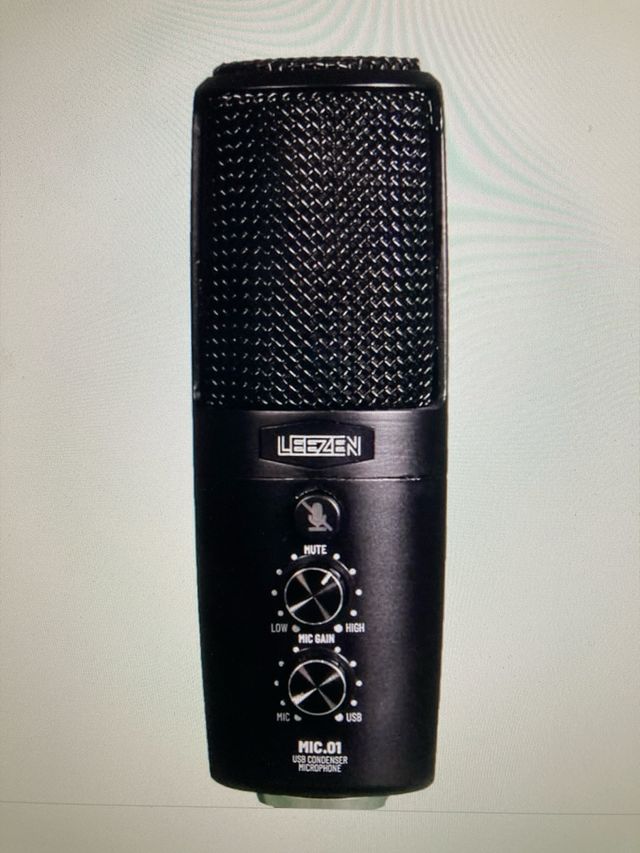 Micrófono USB Condensador Leezen MIC.01