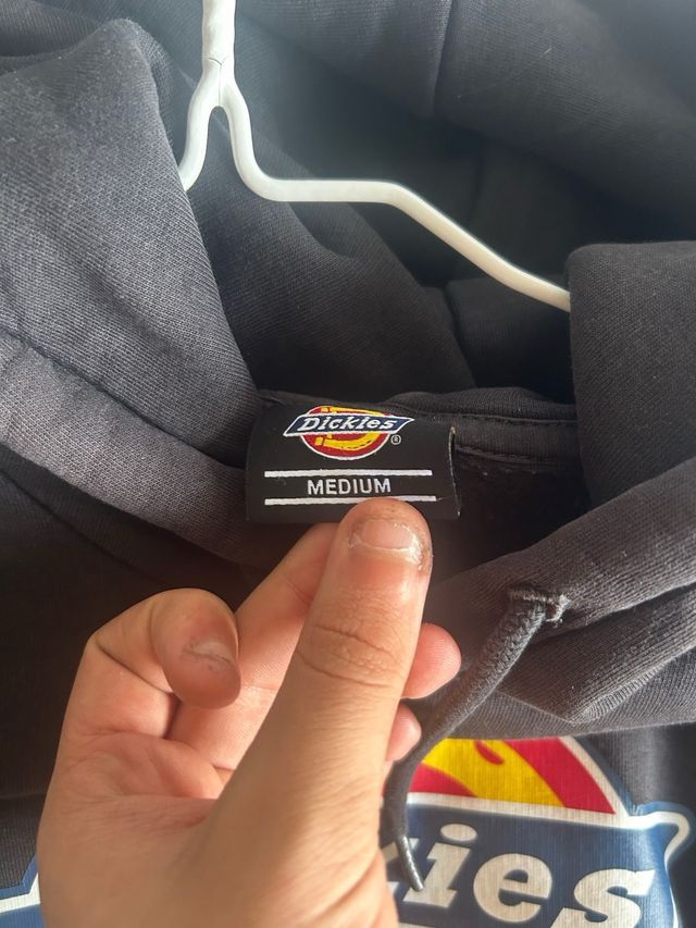 Sudadera Dickies Negra Logo