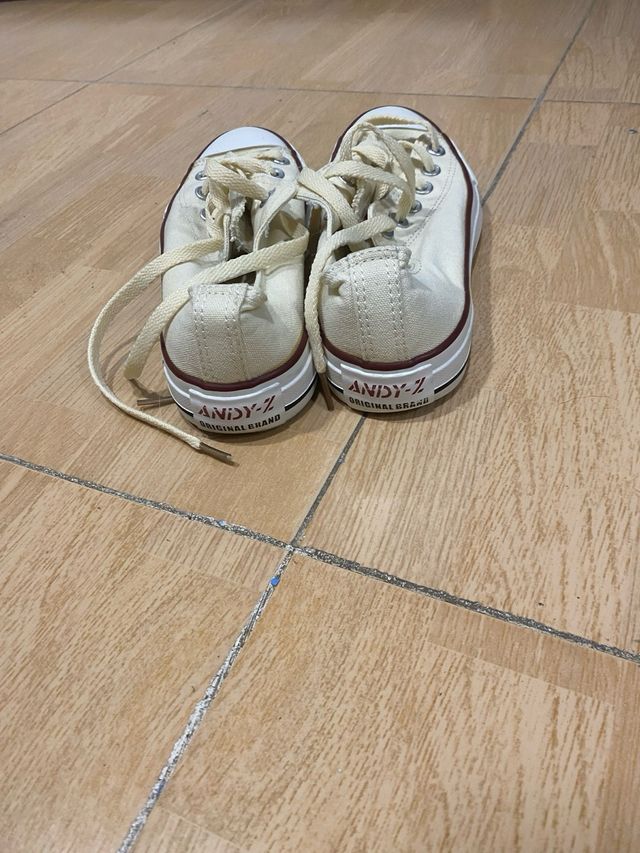 Zapatillas Andy Z Beige/Blanco