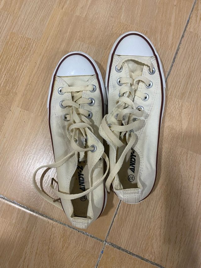 Zapatillas Andy Z Beige/Blanco