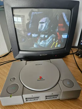 Consola Sony PlayStation 1 Gris