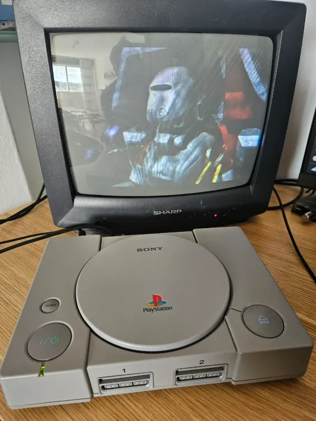 Consola Sony PlayStation 1 Gris