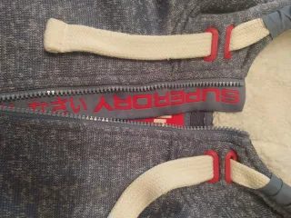 Sudadera Superdry Mujer Talla M Azul/Gris