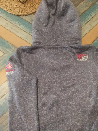 Sudadera Superdry Mujer Talla M Azul/Gris