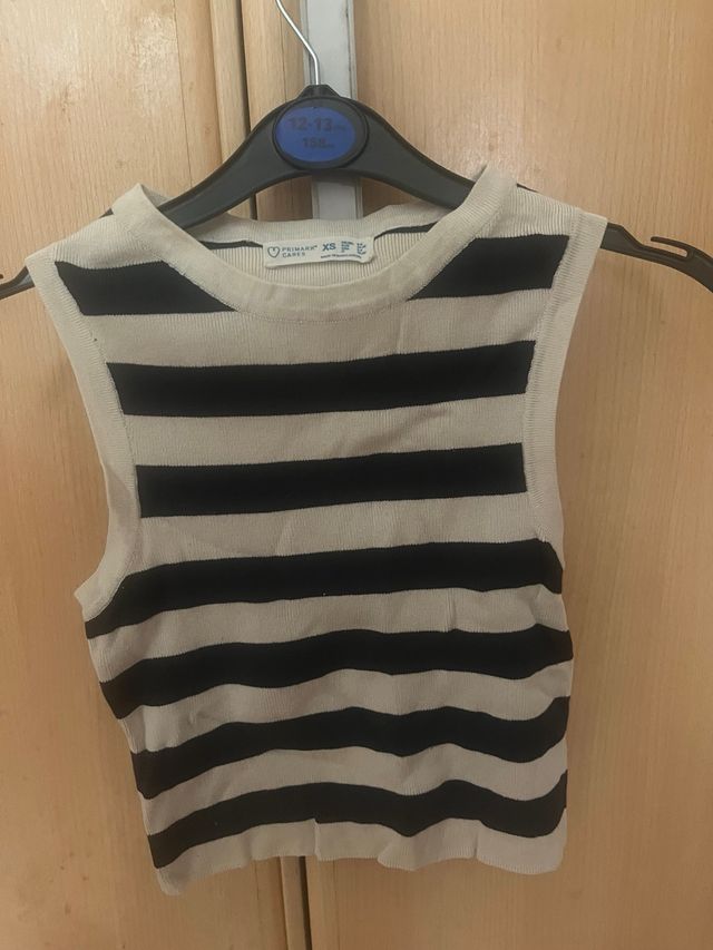 Camiseta de rayas Primark Talla XS