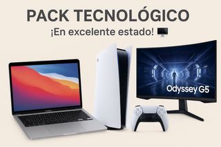 Vendo pack completo de tecnología, todo en perfect