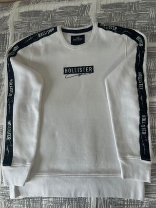 Sudadera Hollister Blanca